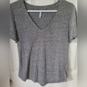 Z Supply Flutter Sleeve Tee Grey size small